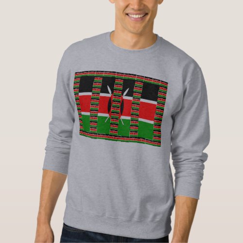 Kenya Black red green Sweatshirt