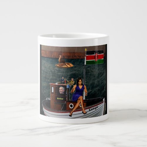 Kenya bound giant coffee mug
