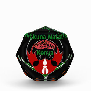 Kenya Butterfly Flag Art – Hakuna Matata Patriotic Award