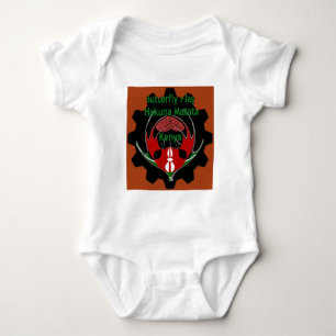 Kenya Butterfly Flag Art – Hakuna Matata Patriotic Baby Bodysuit
