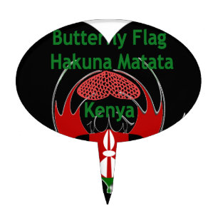 Kenya Cake Topper