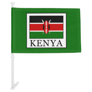 Kenya Car Flag