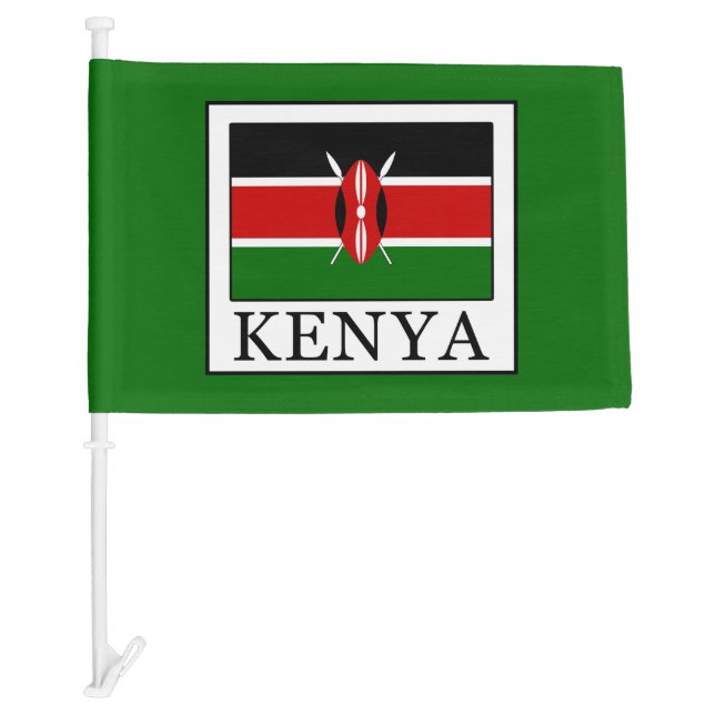 Kenya Car Flag (Front)