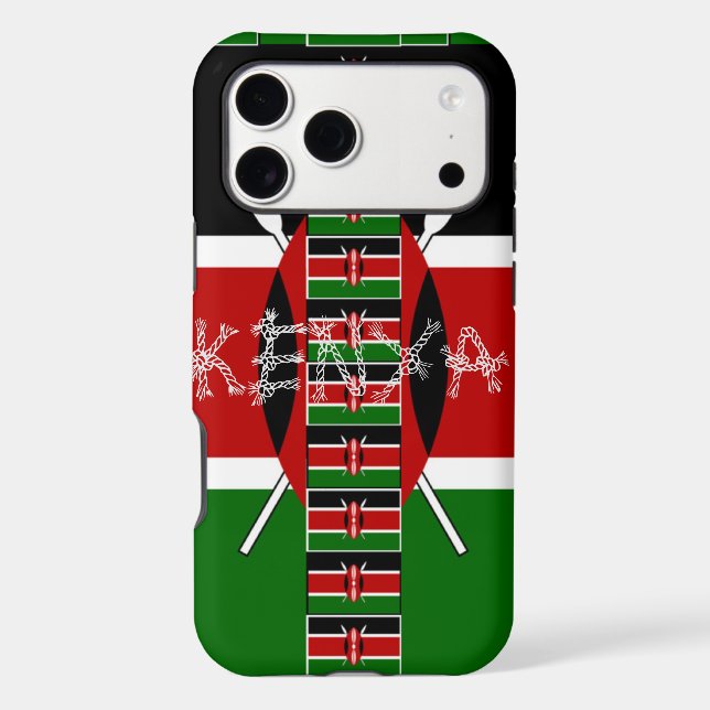 Kenya Case-Mate iPhone Case (Back)