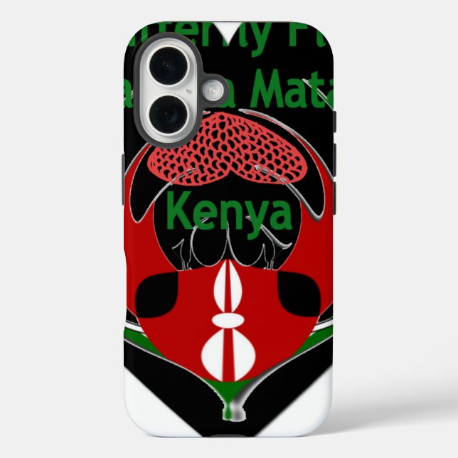 Kenya Case-Mate iPhone Case (Back)