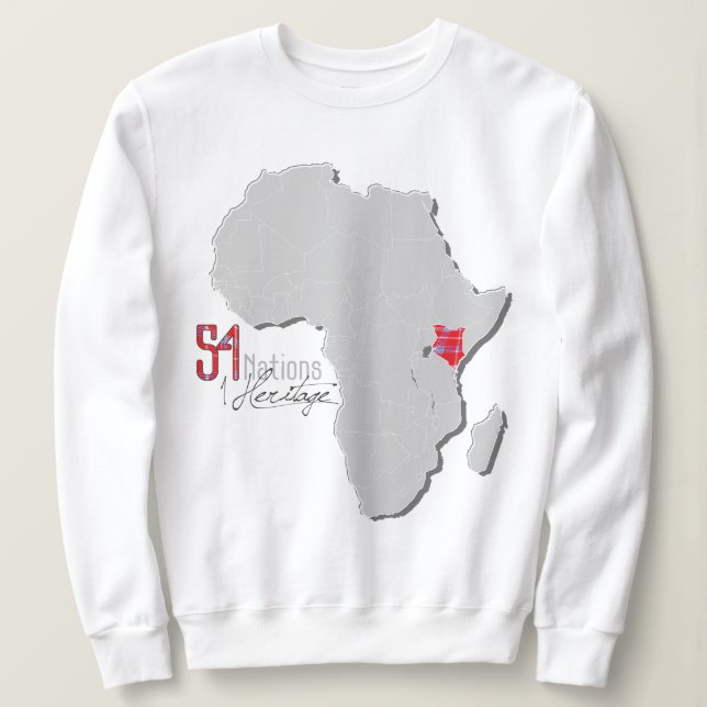 'Kenya' Crewneck Sweatshirt (Design Front)
