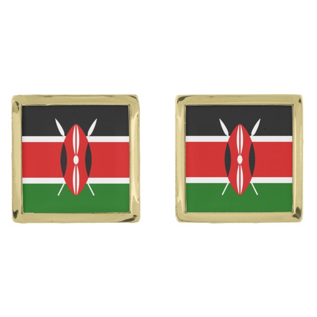 Kenya Cufflinks (Front)