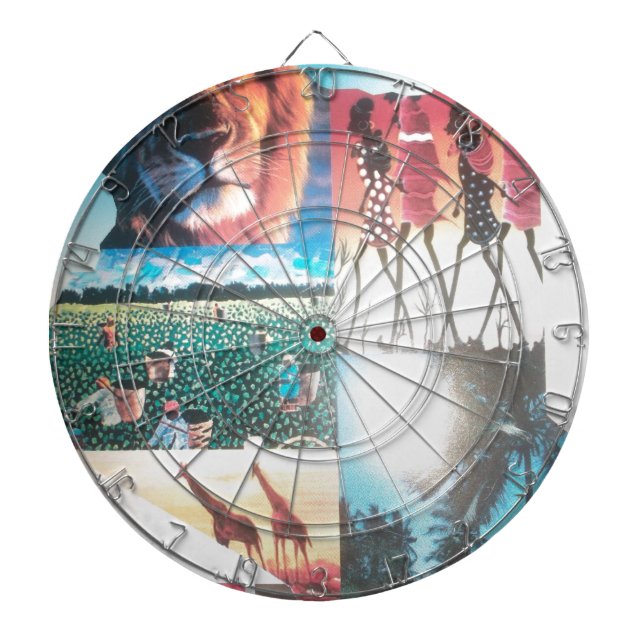 Kenya Dartboard (Front)