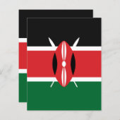 Kenya flag (Front/Back)