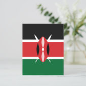 Kenya flag (Standing Front)