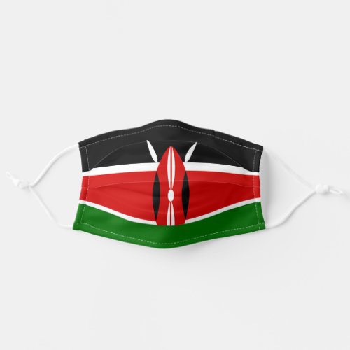 Kenya Flag Adult Cloth Face Mask