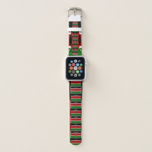 Kenya Flag Apple Watch Band