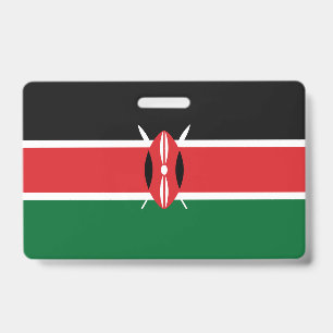 Kenya flag badge
