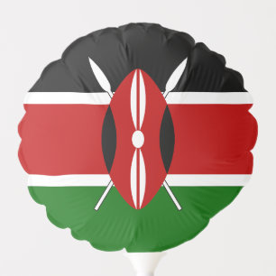 Kenya Flag Balloon
