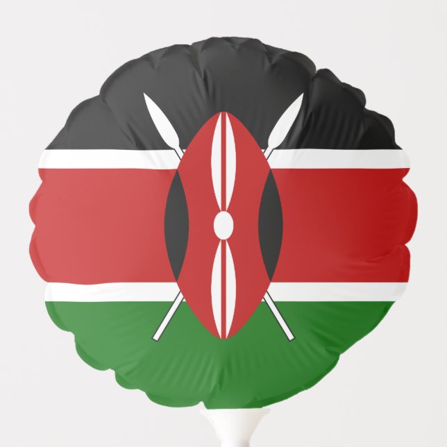 Kenya Flag Balloon (Front)