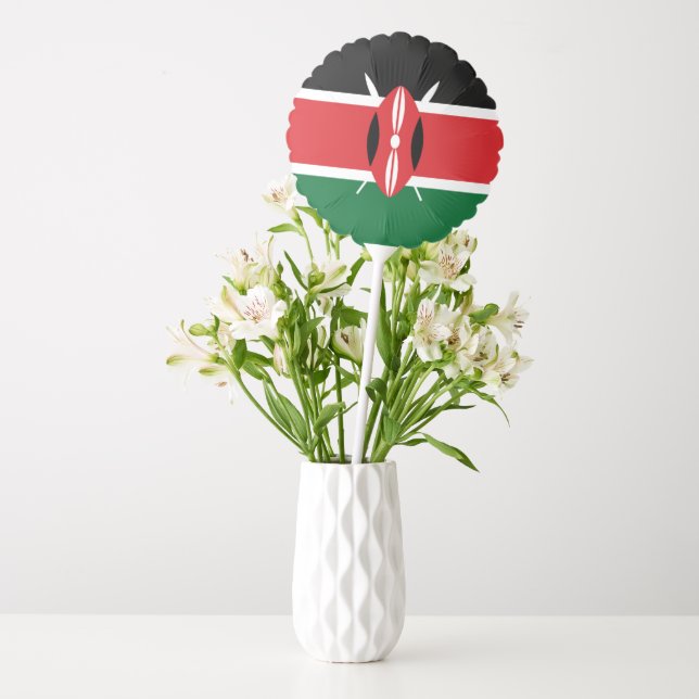 Kenya flag balloon (Vase)