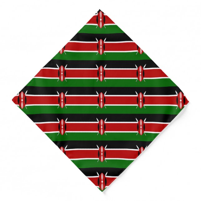 Kenya Flag Bandana (Front)