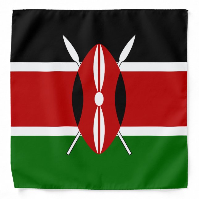 Kenya Flag Bandana (Front)