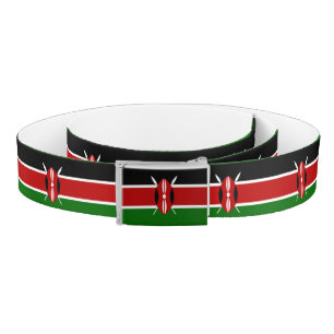 Kenya Flag Belt