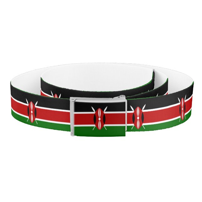 Kenya Flag Belt (Coil)