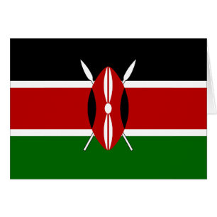 Kenya Flag Cards