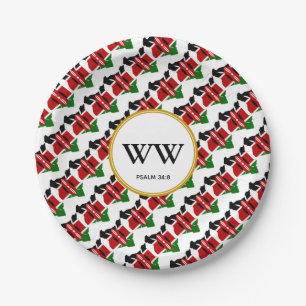 KENYA FLAG Celebration Birthday Heritage Party Paper Plates