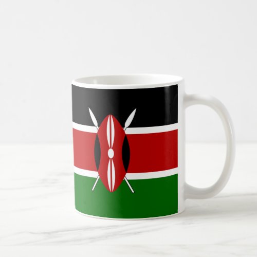 Kenya Flag Ceramic Mug