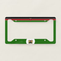 Kenya flag-coat of arms