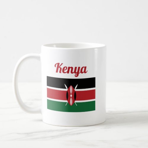 Kenya Flag  Coffee Mug