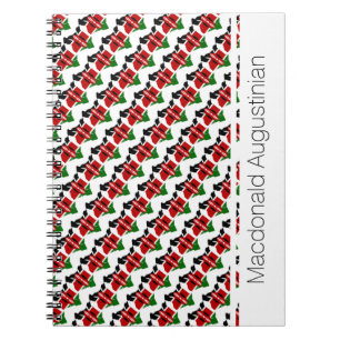 KENYA Flag Custom Patriotic Notebook