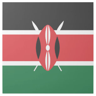 Kenya flag gallery wrap