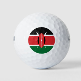 Kenya flag golf balls