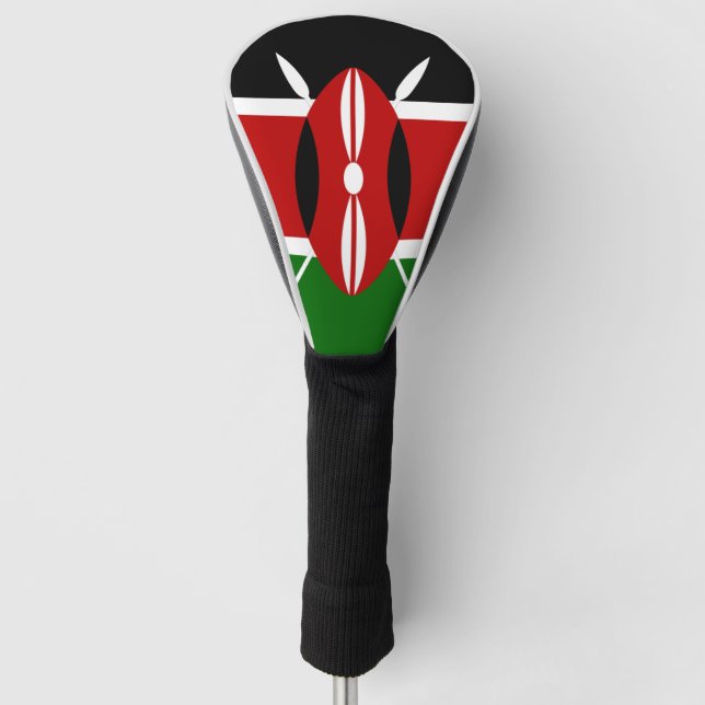 Kenya flag  golf head cover (Front)