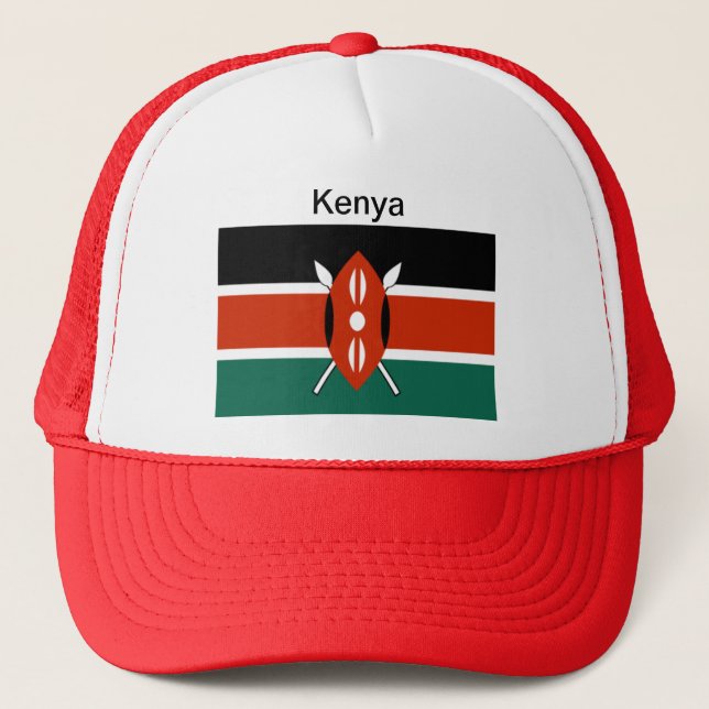 Kenya Flag Hat (Front)