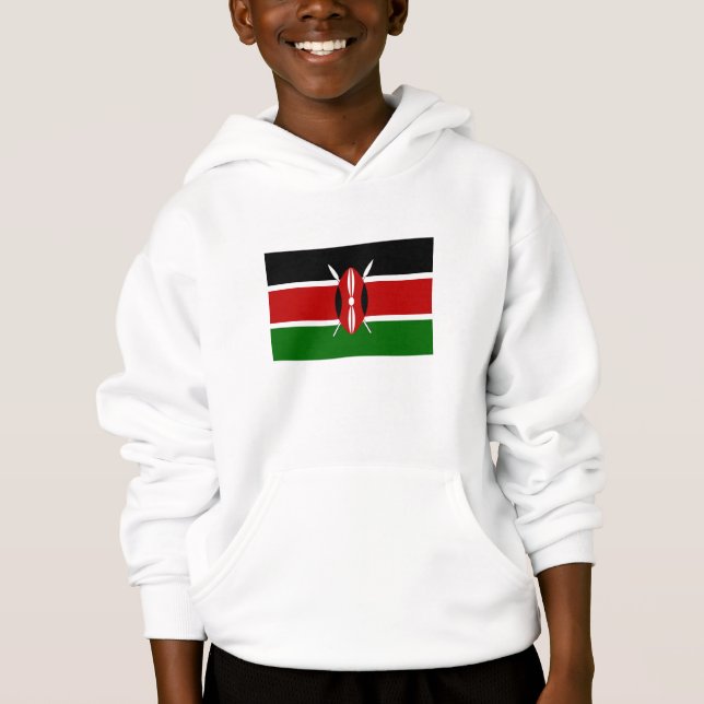 Kenya Flag Hoodie (Front)