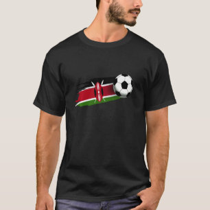 Kenya Flag Jersey Kenyan Soccer Team Kenyan  1 T-Shirt