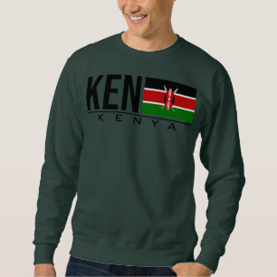 KENYA FLAG KENYAN ATHLETICS SPORTS GAMES JERSEY SWEATSHIRT