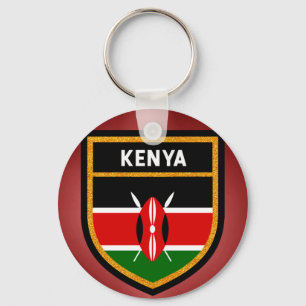 Kenya Flag Keychain