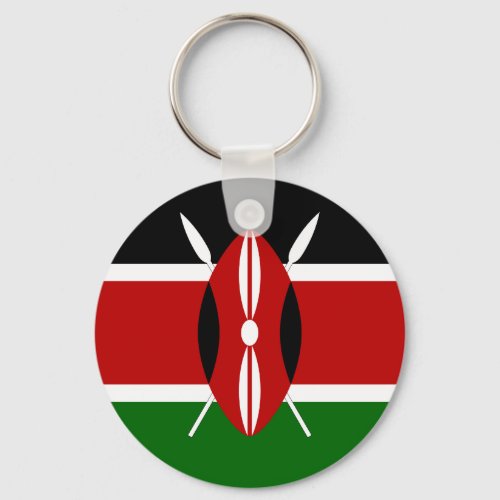 Kenya Flag Keychain