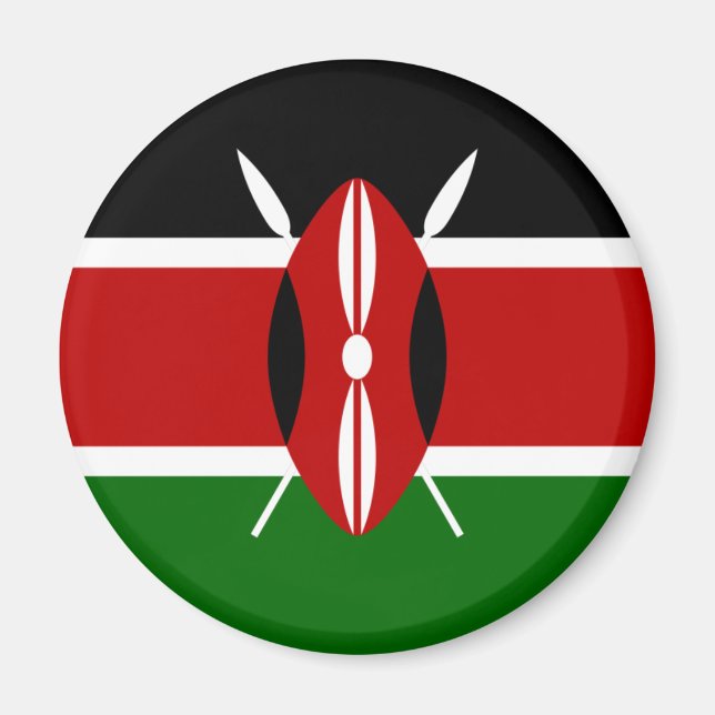 Kenya Flag Magnet (Front)