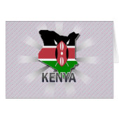 Kenya Flag Map 2.0 (Front Horizontal)