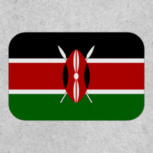 Kenya Flag Patch