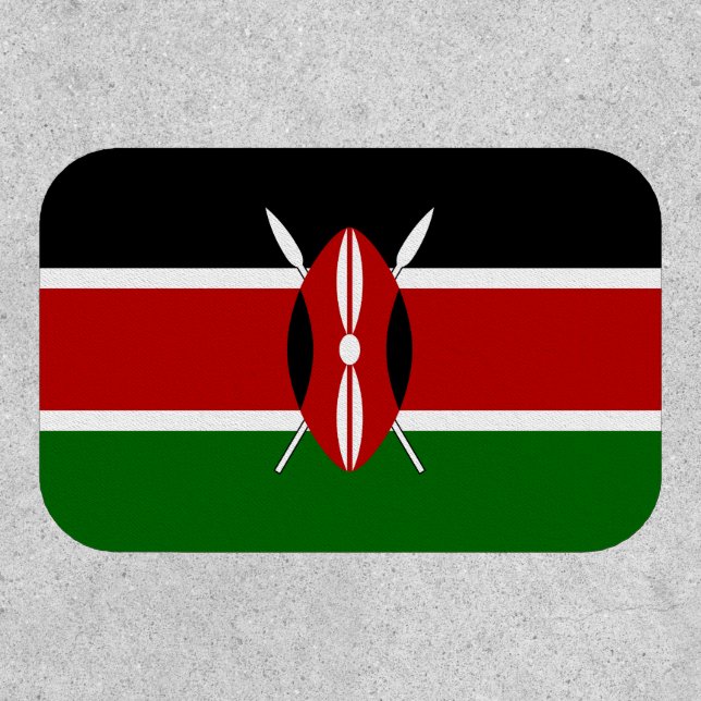 Kenya Flag Patch (Front)