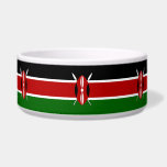 Kenya Flag Pet Bowl<br><div class="desc">Add a touch of Kenyan pride to your pet’s mealtime with the Kenya Flag Pet Bowl, designed to combine functionality and national heritage in one stylish piece. Crafted with high-quality, durable materials, this pet bowl features the vibrant design of the Kenyan flag, making it a unique and patriotic addition to...</div>