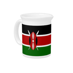 Kenya Flag Pitcher