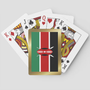 Kenya Flag Playing Cards