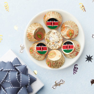 Kenya flag reese's peanut butter cups