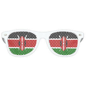 Kenya Flag Retro Sunglasses