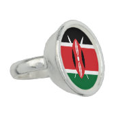 Kenya flag ring (Side)