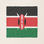 Kenya flag scarf<br><div class="desc">An ideal gift for all those who are patriotic of their country!</div>